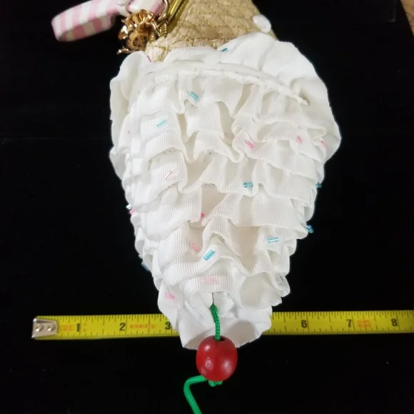 Betsey Johnson Kiss Me Till Ice Cream Wristlet - Picture 12 of 16